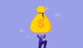 Photo illustration of a big payday.