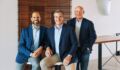 Photo of NEA leaders (L-R) Mohamad Makhzoumi, Scott Sandell and Tony Florence.